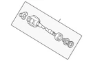 Genuine Toyota Inner Joint 43030-06020 Qty 1. Fixed Price $120.45.