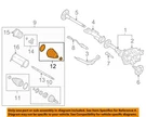 Gm Oem-front Inner Boot 26062615. Fixed Price $35.97.