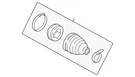 Genuine Subaru Inner Boot 28397SG000. Fixed Price $31.24.