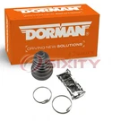 Dorman Front Outer Cv Joint Boot Kit For 1980-1988 American Motors Eagle Mk. Fixed Price $32.97.