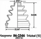 Inner Boot Kit Empi 86-2346D. Fixed Price $29.71.