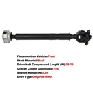 For 2001 2002 2003-2007 Dodge Dakota 3.7L Front Prop Driveshaft Fits 938-012. Fixed Price $100.32.
