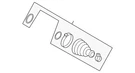 Genuine Audi Inner Boot 4M0-498-201-A. Fixed Price $76.17.
