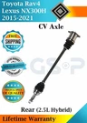 Gsp Oem Rear Cv Axle For 2015-2021 Toyota RAV4 Lexus NX300H Lifetime Warranty. Fixed Price $179.50.
