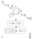Genuine Mopar Outer Cv Joint 68313910AA. Fixed Price $278.40.