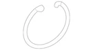 Genuine Mercedes-benz Snap Ring 000-994-92-00. Fixed Price $5.25.