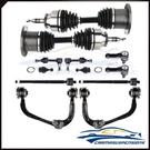 12X Front Upper Control Arm Tie Rod End With Cv Axle Shaft Fits 04-05 Ford F-150. Fixed Price $238.39.