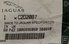 Genuine Jaguar Bolt -part Number- C2D2087. Fixed Price $12.99.