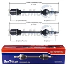 2 Front Cv Axle Shafts Surtrack Set For Subaru Loyale Xt Rx Dl GL-10 1985-94. Fixed Price $138.96.