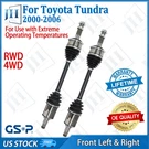 Oe Front Pair Cv Axle Shaft For 00-06 Toyota Tundra Sequoia Rwd 4WD Xtreme Duty. Fixed Price $276.34.