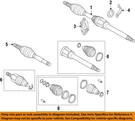 Ford Oem 19-23 Transit Connect Drive Axles-inner Boot KV6Z3A331D. Fixed Price $52.55.