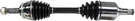 Gsp NCV53590 Axle Shaft Assembly - Left Front (driver Side). Fixed Price $74.00.