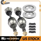 Front Cv Axle + Brake Pads & Rotors Fits Chevrolet Avalanche 1500 5.3L 2002-06. Fixed Price $242.39.