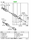 Oem Boot Kit,fr Axle Shaft Genuine Mitsubishi Lancer Evolution MN156750. Fixed Price $230.80.