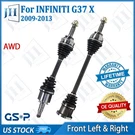 Oe Front Pair Cv Axle Shaft Set For 2007-2015 Infiniti G25 G35 G37 Q40 Base Awd. Fixed Price $203.88.