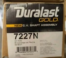 Cv Axle Shaft Surtrack NI-8037 Duralast Gold 7227N. Fixed Price $55.00.