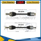 Trakmotive Front Driver Passenger Side Cv Axle Joint For Honda Accord 2008. Fixed Price $277.59.