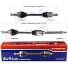 Surtrack Pair Set 2 Front Axle Shafts For Nissan Altima Auto Cvt Fwd 07-13. Fixed Price $209.99.