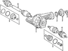 Genuine Mercedes-benz Cv Joint Boot Kit 164-330-04-85. Fixed Price $177.11.