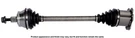 Front Driver Side Cardone Cv Axle Assembly For Audi (66-7352). Fixed Price $127.79.