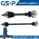 Front Left & Right Pair Cv Axle Shaft Gsp Fits 2006-2013 Volkswagen Gti Turbo. Fixed Price $219.24.