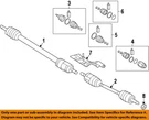 Hyundai Oem 15-19 Sonata Front Suspension Drive Axles-inner Boot 49583C1050. Fixed Price $61.91.