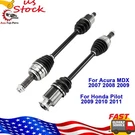 Pair Front Cv Axle For Honda Pilot 2009-2011 Acura Mdx 2007-2009 66-4261 66-4262. Fixed Price $126.95.