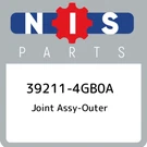 39211-4GB0A Nissan Joint Assy-outer 392114GB0A, New Genuine Oem Part. Fixed Price $507.24.