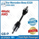 Oe Front Right Cv Axle Shaft For 2000-2003 Mercedes-benz E320 E430 4MATIC Awd. Fixed Price $111.99.