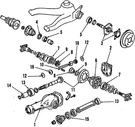 Genuine Nissan Drive Axle Shaft Seal 43232-21000. Fixed Price $13.21.