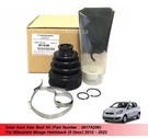 Inner Front Axle Boot Kit 3817A208 For Mitsubishi Mirage 5DR 2012 - 2022. Fixed Price $125.51.