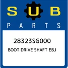 Subaru Boot Drive Shaft Ebj 28323SG000, New Genuine Oem Part. Fixed Price $24.82.