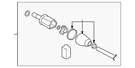 Genuine Mitsubishi Cv Joint Kit 39218W270P. Fixed Price $351.46.