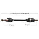 Tytaneum Heavy Duty Complete Axle #813-0269 For Honda Pioneer 700 2014. Fixed Price $157.51.