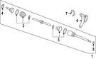Genuine Nissan Cv Joint Oil Seal Dust Shield 39752-6SA0A. Fixed Price $36.22.