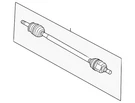 Genuine Kia Axle Assembly 49501-3W550. Fixed Price $516.34.