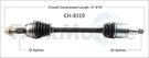 Surtrack Front Driver Left Aar Cv Axle Shaft CH-8319. Fixed Price $140.30.