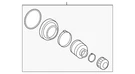 Genuine Mercedes-benz Cv Joint Boot Kit 211-357-00-91-02. Fixed Price $18.00.