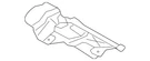 Genuine Audi Rack And Pinion Heat Shield 5Q1-423-981-P. Fixed Price $28.62.