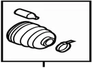 SU003-03648 Toyota Boot Kit, Rear Drive Shaft, & Outboard Joint, Rh SU0030364. Fixed Price $80.08.
