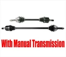 Front Axles For Hyundai Tiburon 03-08 2.0L With Manual Transmission Only!!!. Fixed Price $247.00.