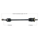 Tytaneum 813-0357 Cv Axle. Fixed Price $64.21.