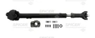 Dana/spicer 10113216 Driveshaft For Jk UD60 Front 1350 Series With T-case Yoke. Fixed Price $914.05.