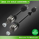 2X Front Left & Right Cv Axle Assembly For 2012-2016 Fiat 500 L4 1.4L Auto Trans. Fixed Price $113.99.