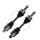Pair Front Cv Axle Shaft Joint Assembly For 2011-2015 Chevrolet Volt 1.4L L4 Fwd. Fixed Price $312.58.