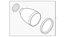 Genuine Bmw Inner Cv Joint Boot 31-60-5-A33-E62. Fixed Price $100.81.