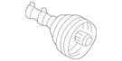 Genuine Mitsubishi Inner Boot MN156646. Fixed Price $45.95.