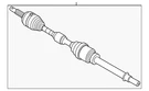 Genuine Nissan Axle Assembly 39101-4BA8A. Fixed Price $457.51.