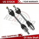 Front Side Complete Cv Axle Shaft For Honda Accord 3.0L V6 Fwd Auto Trans 05-07. Fixed Price $309.04.