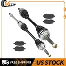 4PC Front Brake Pads + 2PC Cv Axle Shaft Fits Toyota Solara 2.2L 1999-2001. Fixed Price $178.99.